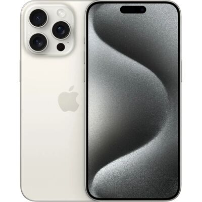 Apple iPhone 15 Pro Max - Titane blanc Apple iPhone 15 Pro Max - Titane blanc