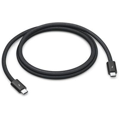 Apple Thunderbolt 4 USB-C Kabel - 1m - Černý - Podporuje Thunderbolt 4, USB 4 Apple Thunderbolt 4 USB-C Kabel - 1m - Černý - Podporuje Thunderbolt 4, USB 4