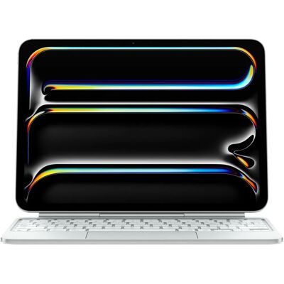 Apple Magic Keyboard M4 - Blanc - 14 Touches Fonction - Pour iPad Pro 11" Apple Magic Keyboard M4 - Blanc - 14 Touches Fonction - Pour iPad Pro 11"