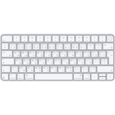 Apple Magic Keyboard Touch ID - Wireless USB-C Keyboard - Silver Apple Magic Keyboard Touch ID - Wireless USB-C Keyboard - Silver