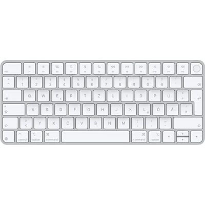 Apple Magic Keyboard z Touch ID 2024 - Bezprzewodowa, Srebrna, QWERTZ Apple Magic Keyboard z Touch ID 2024 - Bezprzewodowa, Srebrna, QWERTZ