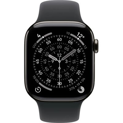 Apple MXLK3ZM/A Smart Wearable Accessories Band Schwarz Fluoroelastomer - Smarte Wearable Accessories Apple MXLK3ZM/A Smart Wearable Accessories Band Schwarz Fluoroelastomer - Smarte Wearable Accessories