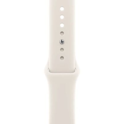 Beżowy pasek sportowy z fluoroelastomeru 42mm S/M - Akcesoria do smartwatchy Beżowy pasek sportowy z fluoroelastomeru 42mm S/M - Akcesoria do smartwatchy