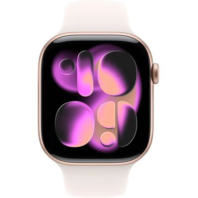 Apple MXM83ZM/A Sportarmband - Widerstandsfähiges Fluorelastomer, 140-190mm Handgelenk, Kompatibel mit Apple Watch Series 3-10 Apple MXM83ZM/A Sportarmband - Widerstandsfähiges Fluorelastomer, 140-190mm Handgelenk, Kompatibel mit Apple Watch Series 3-10