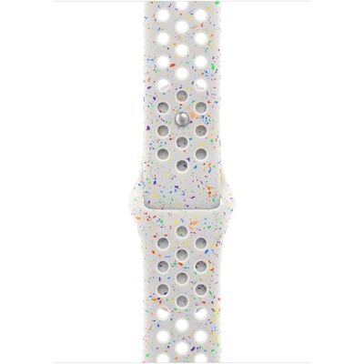 Bracelet connecté Apple MYL43ZM/A Platine Fluoroelastomère Bracelet connecté Apple MYL43ZM/A Platine Fluoroelastomère