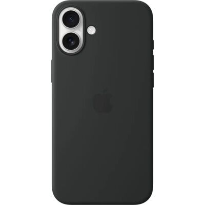 Apple Silikonetui med MagSafe (iPhone 16 Plus) - Svart Apple Silikonetui med MagSafe (iPhone 16 Plus) - Svart