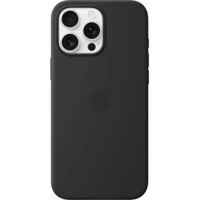 Apple Silikonhülle mit MagSafe (iPhone 16 Pro Max) - Schwarz Apple Silikonhülle mit MagSafe (iPhone 16 Pro Max) - Schwarz