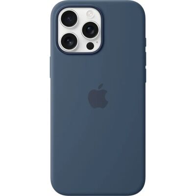 Apple Silikonhülle mit MagSafe (iPhone 16 Pro Max) - Denim Apple Silikonhülle mit MagSafe (iPhone 16 Pro Max) - Denim