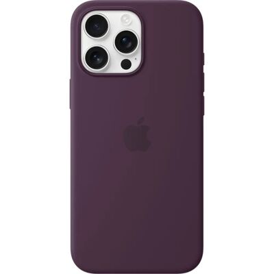 Apple Silikonhülle mit MagSafe (iPhone 16 Pro Max) - Pflaume Apple Silikonhülle mit MagSafe (iPhone 16 Pro Max) - Pflaume