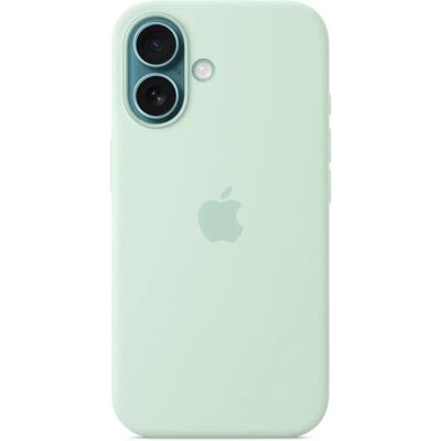 Coque en Silicone Apple iPhone 16 avec MagSafe - Protection - Publicité Coque en Silicone Apple iPhone 16 avec MagSafe - Protection - Publicité