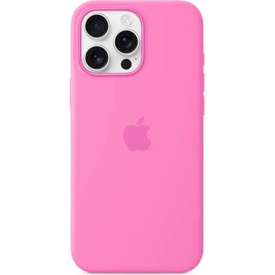 Funda de silicona para iPhone 16 Pro Max - Rosa - Protección contra caídas y rayaduras Funda de silicona para iPhone 16 Pro Max - Rosa - Protección contra caídas y rayaduras