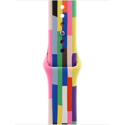 Apple MDWE4ZM/A Banda multicolor de fluoroelastómero - Smart Wearable Accessories Apple MDWE4ZM/A Banda multicolor de fluoroelastómero - Smart Wearable Accessories