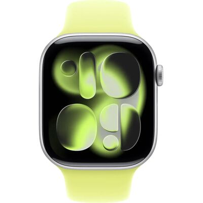 Apple MFGW4ZM/A Neon Yellow Silicone Watch Strap - Smartwatch Accessory Apple MFGW4ZM/A Neon Yellow Silicone Watch Strap - Smartwatch Accessory