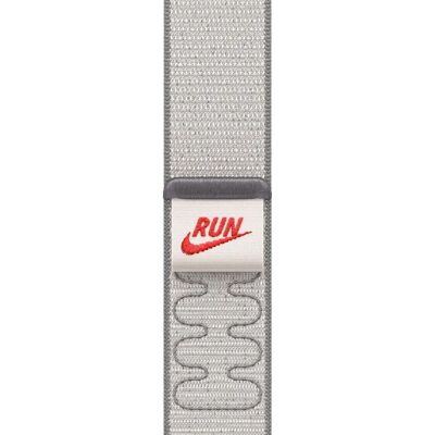 Bracelet Nike Sport Loop gris en nylon d'Apple - Bracelet pour Apple Watch Bracelet Nike Sport Loop gris en nylon d'Apple - Bracelet pour Apple Watch