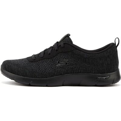 Skechers Lavi Schwarze Turnschuhe - Arch Fit Schuhe Skechers Lavi Schwarze Turnschuhe - Arch Fit Schuhe