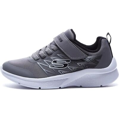 Skechers Kids Gray/Black Mesh Sneakers - Kids Shoes Skechers Kids Gray/Black Mesh Sneakers - Kids Shoes
