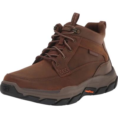 Skechers Boswell - Braune Stiefel - Wasserabweisendes Leder Skechers Boswell - Braune Stiefel - Wasserabweisendes Leder