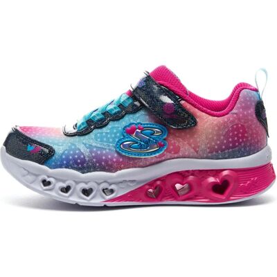 Skechers Flutter Heart Lights Simply Love (302315L) - bleu marine/multi - Publicité Skechers Flutter Heart Lights Simply Love (302315L) - bleu marine/multi - Publicité