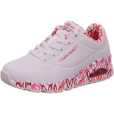 Skechers Uno Loving Love - Ekologisk läder sommar dam sneakers Skechers Uno Loving Love - Ekologisk läder sommar dam sneakers