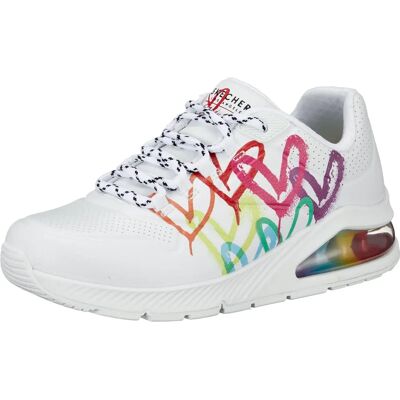 Skechers Uno 2 Floating Biały - Buty sportowe Skechers Uno 2 Floating Biały - Buty sportowe