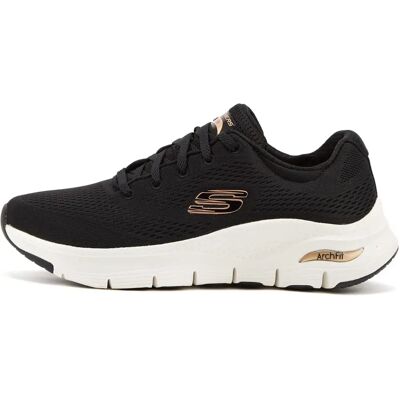 Zapatillas Skechers Arch Fit negras - Modelo casual deportivo Zapatillas Skechers Arch Fit negras - Modelo casual deportivo