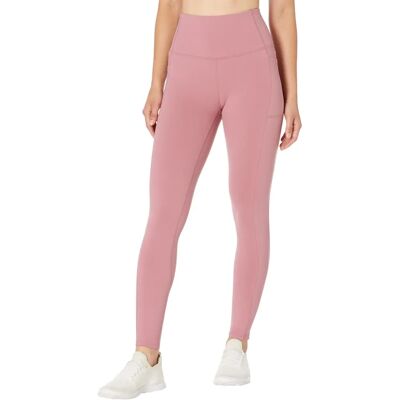 Skechers W03LG30BMVE Różowe Legginsy z Wysokim Stanem - Leggings Skechers W03LG30BMVE Różowe Legginsy z Wysokim Stanem - Leggings