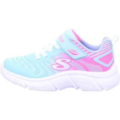 Skechers 302478L/AQPK Niebieskie - Buty sportowe - Niebieski Skechers 302478L/AQPK Niebieskie - Buty sportowe - Niebieski