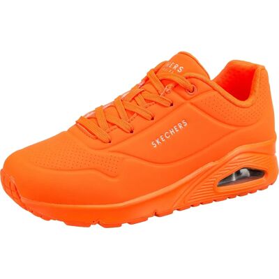 Skechers UNO - NIGHT SHADES Neon Orange Sneakers - Sneakers Skechers UNO - NIGHT SHADES Neon Orange Sneakers - Sneakers