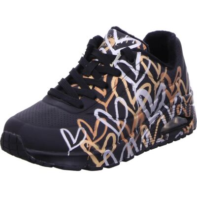 Skechers Metallic Love 155523BKGD - Basket pour Femmes - Publicité Skechers Metallic Love 155523BKGD - Basket pour Femmes - Publicité