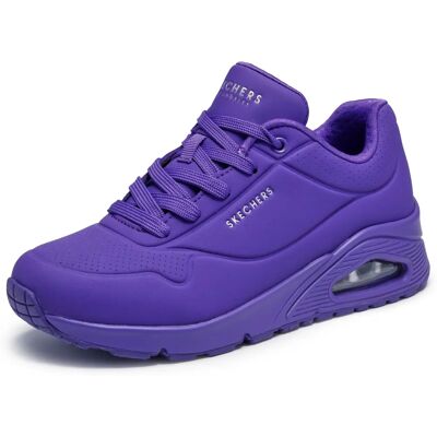 Skechers Uno-Night Shades Neon Pink Sneakers - Casual Sneaker Skechers Uno-Night Shades Neon Pink Sneakers - Casual Sneaker