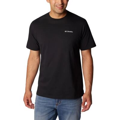 Columbia North Cascades T-Shirt (1834041) - negro/csc box logo Columbia North Cascades T-Shirt (1834041) - negro/csc box logo