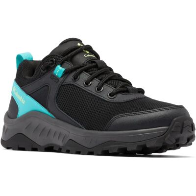 Columbia Trailstorm Ascend Waterproof Hiking Shoes - Black Bright Aqua - Women Columbia Trailstorm Ascend Waterproof Hiking Shoes - Black Bright Aqua - Women