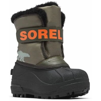 Sorel Winter Boots - Snow Commander - Green/Alpine Tundra - Childrens Winter Boots Sorel Winter Boots - Snow Commander - Green/Alpine Tundra - Childrens Winter Boots