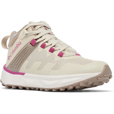 Columbia Wasserdichte Wanderschuhe - Dunkelstein, Dunkelpink, Braun - Facet 75 Mid Outdry Columbia Wasserdichte Wanderschuhe - Dunkelstein, Dunkelpink, Braun - Facet 75 Mid Outdry