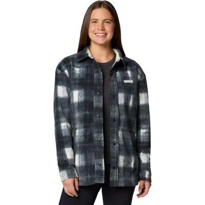Columbia Benton Springs™ Fleece Shirt Jacket (2085661) - Chalk Omblur Tonal Columbia Benton Springs™ Fleece Shirt Jacket (2085661) - Chalk Omblur Tonal