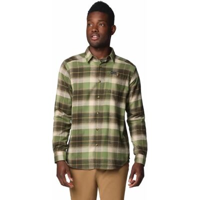 Columbia Cornell Woods Flannel Shirt - Stone Green - Men Columbia Cornell Woods Flannel Shirt - Stone Green - Men