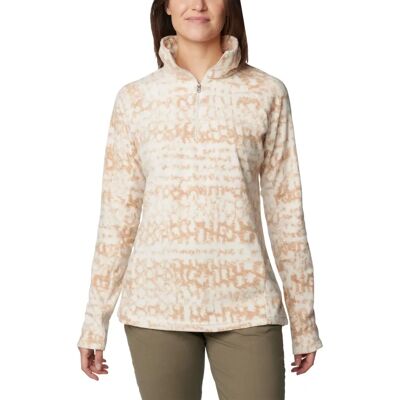 Columbia Glacial IV 1/2 Zip - Estampado - Chalk Stippled - Mujer Columbia Glacial IV 1/2 Zip - Estampado - Chalk Stippled - Mujer