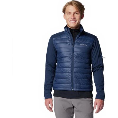 Columbia Tech geïsoleerde softshell jas voor wandelen - Heren - Blauw - XXL Columbia Tech geïsoleerde softshell jas voor wandelen - Heren - Blauw - XXL