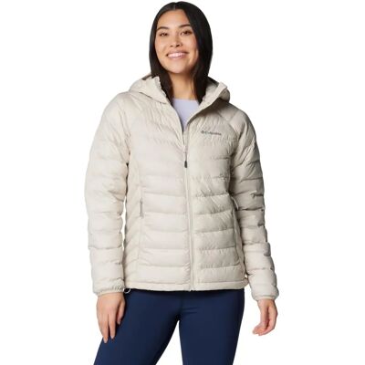 Columbia Powder Lite II Hooded Jacket - Women - Dark Stone - Waterproof - Warm Columbia Powder Lite II Hooded Jacket - Women - Dark Stone - Waterproof - Warm