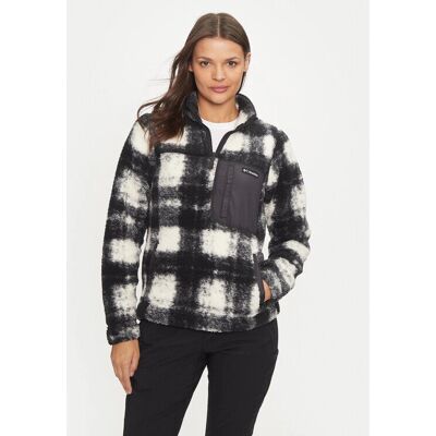 Columbia West Bend 1/4 Zip II Femeie - chalk omblur tonal Columbia West Bend 1/4 Zip II Femeie - chalk omblur tonal