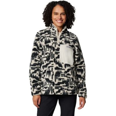 Columbia West Bend 1/4 Zip II Woman - dark stone highland tonal Columbia West Bend 1/4 Zip II Woman - dark stone highland tonal