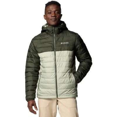 Kurtka Columbia Powder Lite II z Kapturkiem - Mężczyzna Kurtka Columbia Powder Lite II z Kapturkiem - Mężczyzna