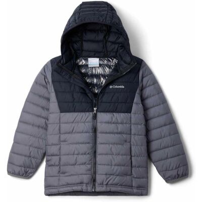 Columbia Powder Lite Ii Jacket Kids - city grey/black Columbia Powder Lite Ii Jacket Kids - city grey/black