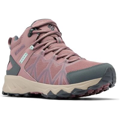 Chaussures de randonnée Columbia Peakfreak III Mid Outdry - Vert Fig - Femme - Publicité Chaussures de randonnée Columbia Peakfreak III Mid Outdry - Vert Fig - Femme - Publicité