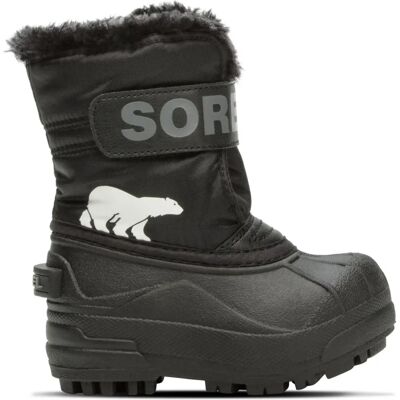 Sorel Snow Boots - Snow Commander, Black, Velcro, Outdoor Sorel Snow Boots - Snow Commander, Black, Velcro, Outdoor