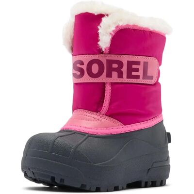 Bottes d'hiver pour enfants Sorel Snow Commander - Rose Bottes d'hiver pour enfants Sorel Snow Commander - Rose