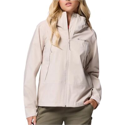 Columbia Boulder Falls Waterproof Jacket - Women - Dark Stone - XL Columbia Boulder Falls Waterproof Jacket - Women - Dark Stone - XL