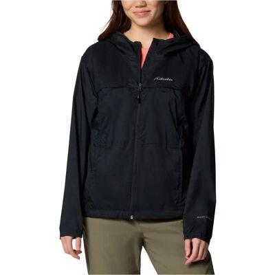 Columbia - Crested Canyon Hooded Windbreaker - Black - Women Columbia - Crested Canyon Hooded Windbreaker - Black - Women