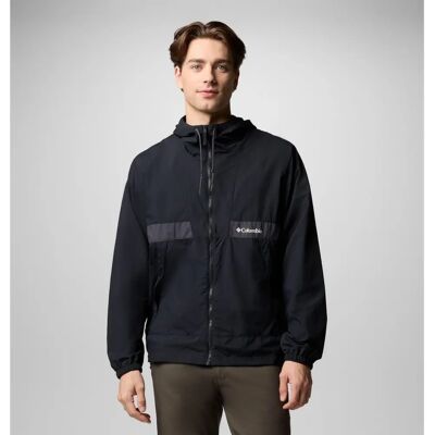 Giacca a vento Columbia Spire Valley con cappuccio - Uomo - Nero - XXL Giacca a vento Columbia Spire Valley con cappuccio - Uomo - Nero - XXL
