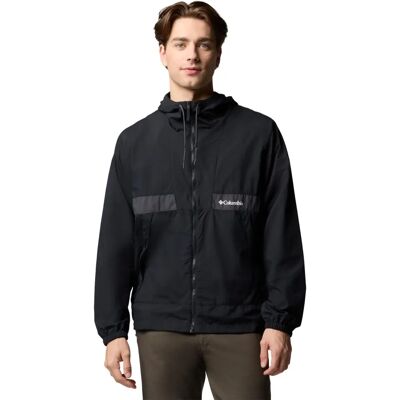 Columbia Spire Valley Hoodie Windbreaker - Mannen - Zwart - XXL Columbia Spire Valley Hoodie Windbreaker - Mannen - Zwart - XXL